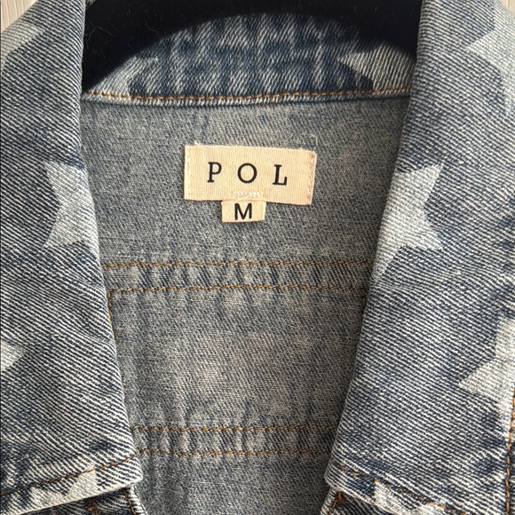 POL Star Pattern Denim Jacket - Picture 2 of 5